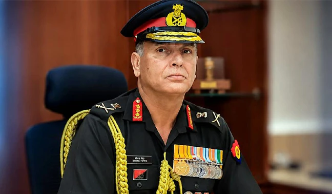 ভারতীয় সেনাবাহিনীতে নেতৃত্বে পরিবর্তন: নতুন সেনাপ্রধান ধীরাজ শেঠ