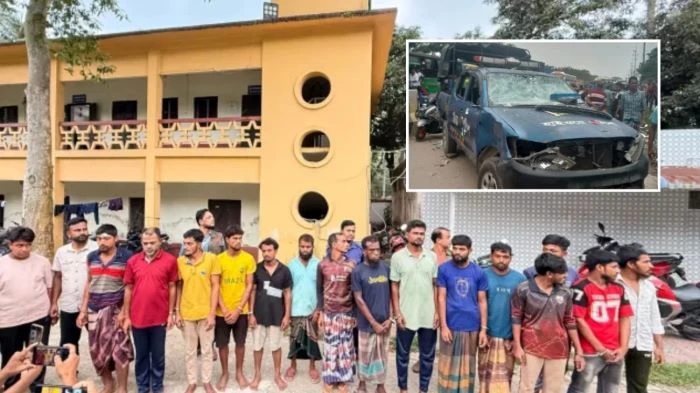 কুমিল্লার নিমসারে হাইওয়ে পুলিশের ওপর হামলা, ১৯ জন গ্রেপ্তার